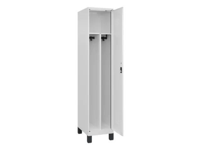 locker voor scheiding van kleding,HxBxD 1950x400x500mm,1vak