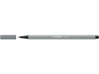 Viltstift STABILO Pen 68/95 medium middel koudgrijs - 6