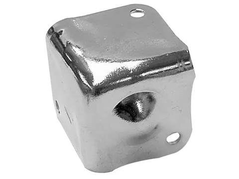 Bescherming Voor Luidsprekerbehuizing Wit Metaal, 38 X 38mm