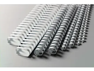 Bindrug GBC 14mm 21-rings A4 wit 100stuks - 9