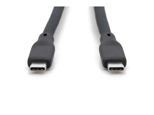 USB siliconen aansluitkabel USB-C USB-C 1m USB 3.2 Gen2 10G 4K 100W