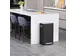 X-Cube pedaalemmer 30 Liter Mat Zwart RVS