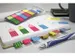Marque-pages Info page marker 18x55mm 6x 25 pièces 6 couleurs