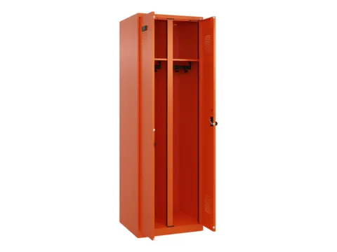 locker voor scheiding van kleding,HxBxD 1850x600x500mm,2vak
