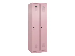 locker,HxBxD 1850x600x500mm,2vak,vak B 300mm,draaigrendel - 3