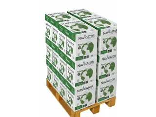 Kopieerpapier Navigator Nature A4 75 Gram wit Halve Pallet - 1