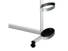 Parapluhouder V. Garderoberek Ovaal Aluminium Druppelvanger