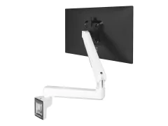 Viewprime plus monitorarm gasgeveerd 1 scherm railbevestiging Wit