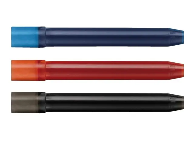 Inktpatroon Pilot rollerpen Hi-Tecpoint V5 en V7 Zwart