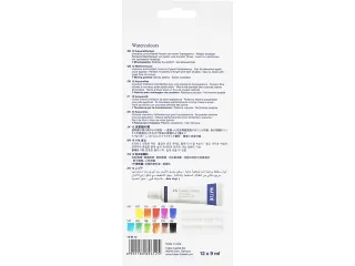 Waterverf Faber-Castell 12 stuks assorti kleuren - 5