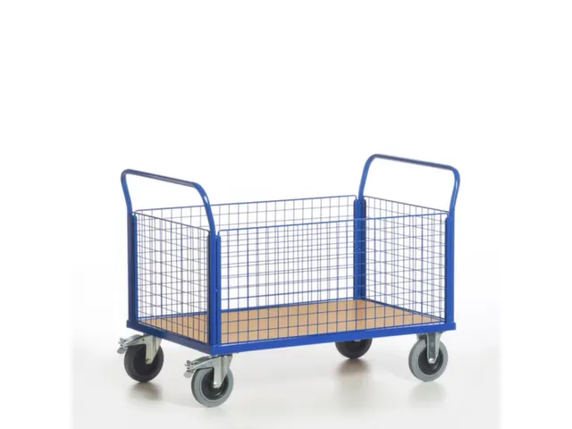 Wagen Met Vier Wanden Van Gaasmateriaal,Draagverm. 400Kg