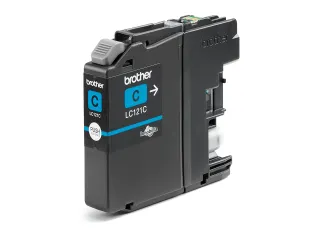 Inktcartridge Brother LC-121C blauw - 4