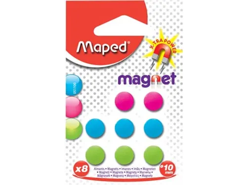 Kleurmagneten 10mm Maped Blauw