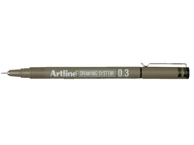 Fineliner Artline technisch 0.3mm zwart