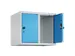 opzetkast,v. locker,2vak.,vak B 300mm,HxBxD 500x600x500mm,draaigrendel