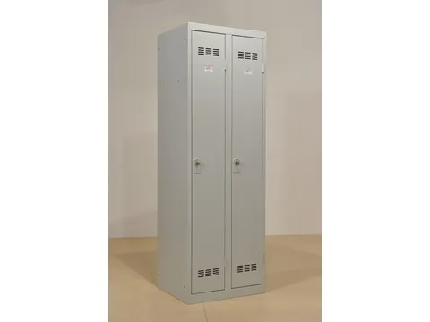 Industriële garderobekast propere industrie 2 deuren