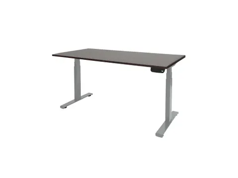 Dextro Plus Zit-sta Bureau Elektrisch 140x80 Logan 25mm Alu