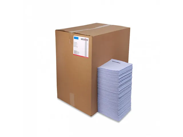 Reinigingsdoek KD135 Onbedrukt Blauw doos 450st