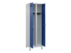 locker voor scheiding van kleding,HxBxD 1950x600x500mm,2vak