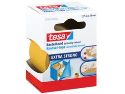 Dubbelzijdige plakband Tesa knutseltape 38mmx2.75m