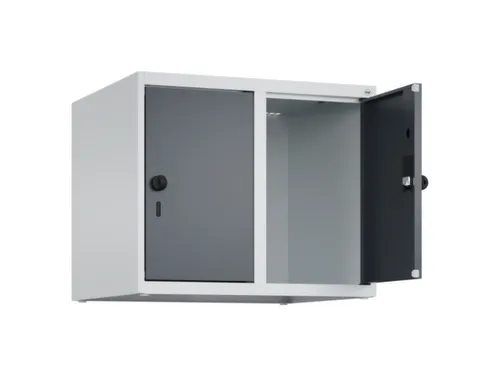 opzetkast,v. locker,2vak.,vak B 300mm,HxBxD 500x600x500mm,vleugeldeur