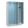 locker voor scheiding van kleding,HxBxD 1950x1200x500mm,4vak