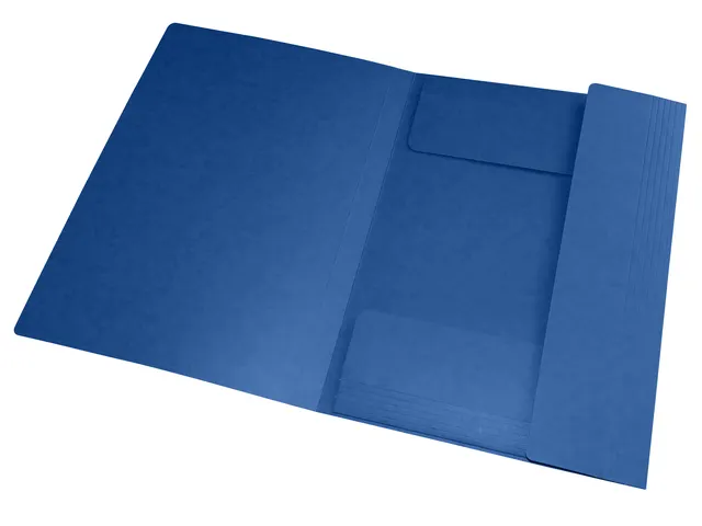 Elastomap Oxford Top File+ A4 blauw karton