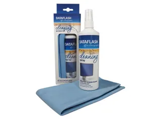 Reinigingsspray + Microvezeldoek Voor Schermen - 1