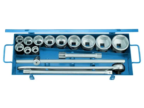 32 FMZ Jeu de douilles 3/4 16pièces 6pans 22-60mm