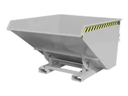 Kiepbak voor spaanders,HxLxB 1095x1720x1570mm,1,7m³,draagverm. 1500kg