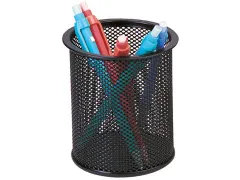 Pennenpotje Mesh Metaal Zwart