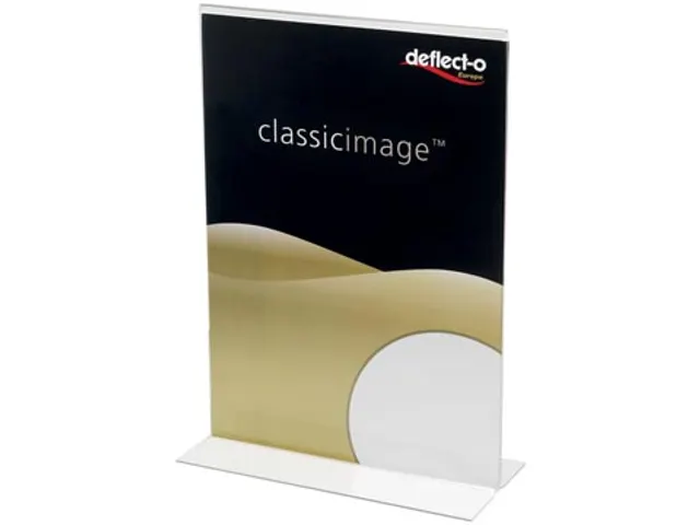 folderhouder T-voet portrait, ft A4