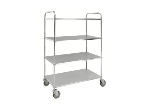 etagewagen,draagverm. 250kg,4etage(s),laadvl. LxB 900x540mm