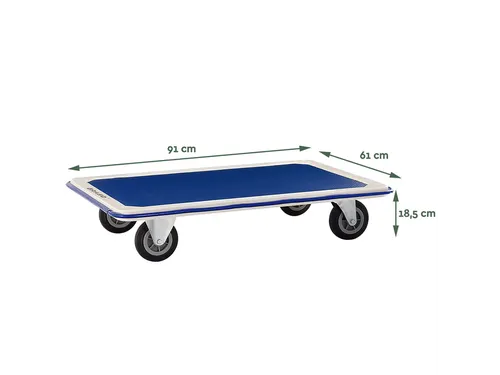 Transportkar BRASQ zonder duwbeugel 300kg