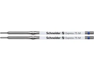 Balpenvulling Schneider Express 75 M 2 stuks op blister blauw - 2