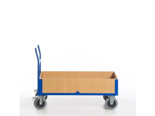 boordwandwagen,draagverm. 600kg,laadvl. LxB 1200x770mm,houtplaat