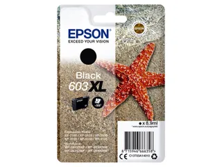 Inktcartridge Epson 603XL T03A1 Zwart C13T03A14010 - 1
