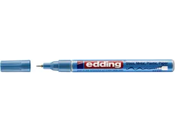 Viltstift Edding 780 lakmarker rond metallic lichtblauw 0,8mm