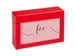 Fotobox walther design Fun 10x15cm 100 foto's rood