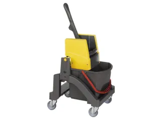 Dweilwagen met kunststof emmer 1x17 liter< - 2