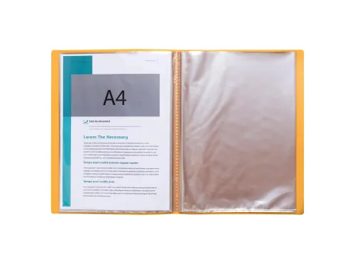 Porte-vues A4 40 vue s PP Pop'Nco assort.