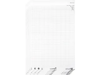 Legamaster SKETCH ECO Flipoverpapier 98x65cm Raster 5x 20vel - 7