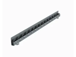 rollenbaan,v. verzamelwagen,4banen,randprofiel,HxLxB 52x594x30mm - 1