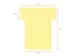 Fiche-T planning Nobo n°1.5 jaune 36mm