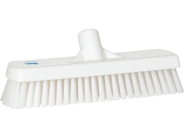 Wand-/Vloerschrobber Vikan harde vezel 305mm wit
