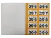 Bloc de numéros Pukka 1-500