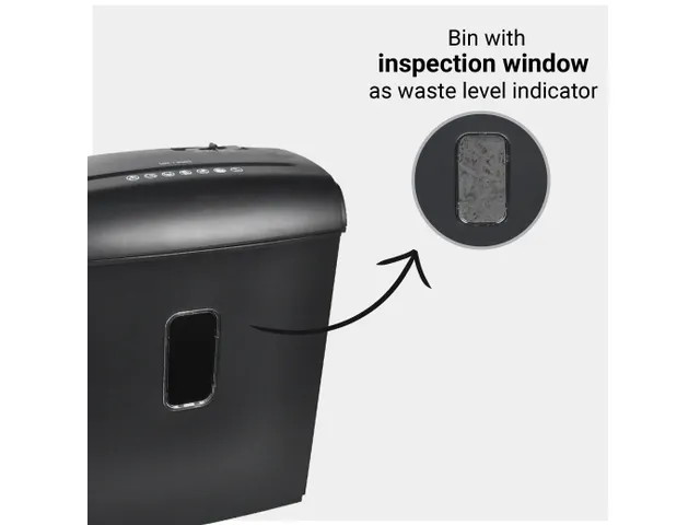 Papiervernietiger Snipper 9 Vel 4x35mm P-4 15L AVG-Proof