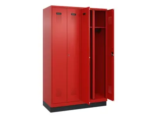 locker voor scheiding van kleding,HxBxD 1950x1200x500mm,4vak - 1
