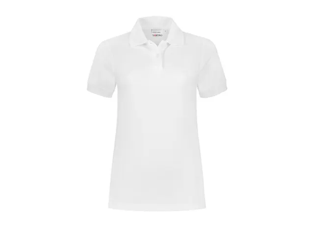 Santino Charma dames polo, wit, maat 2XL, per stuk