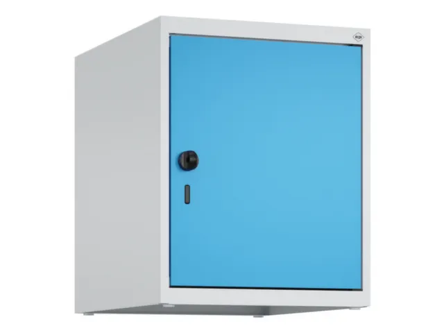 opzetkast,v. locker,1vak.,vak B 400mm,HxBxD 500x400x500mm,draaigrendel